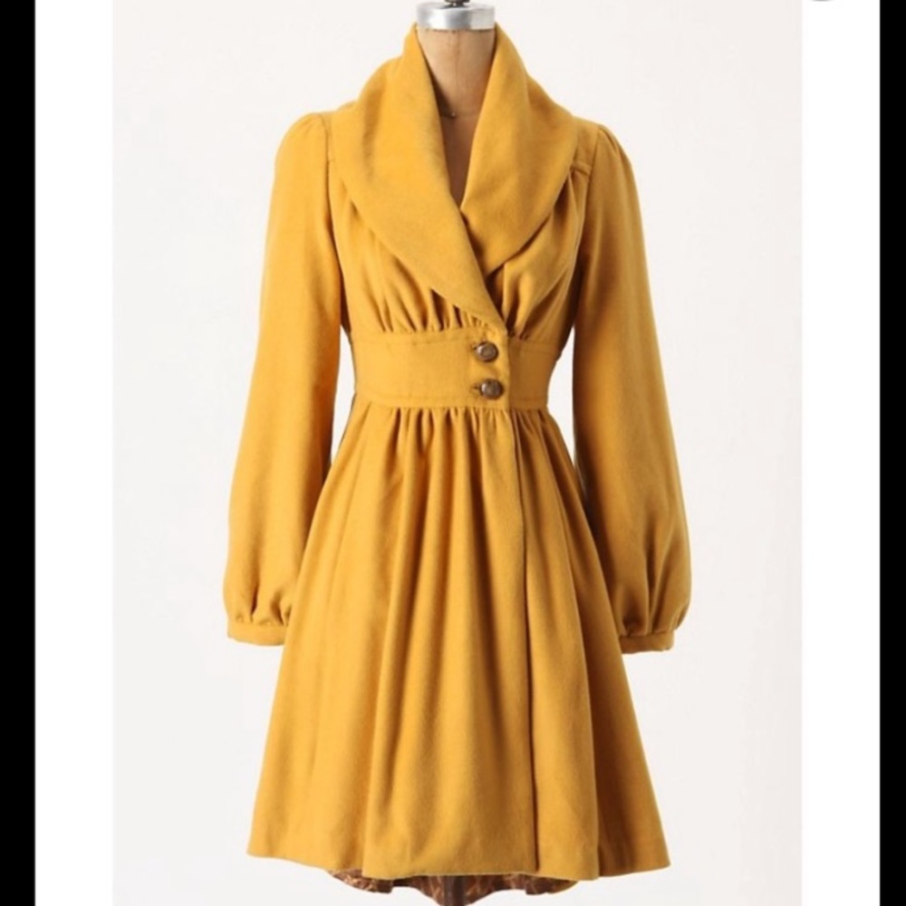 Marigold Anthropologie Coat